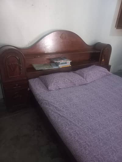 Wooden Bed Set