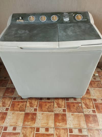 Haier washing machine 12 kg jumbo