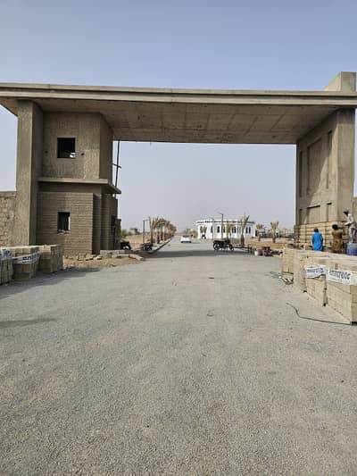 West Open 120 Square Yards Residential Plot Is Available For sale