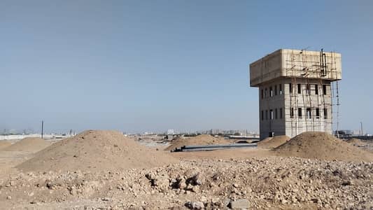 Centrally Located West Open Residential Plot In Gandhara Society Is Available For sale