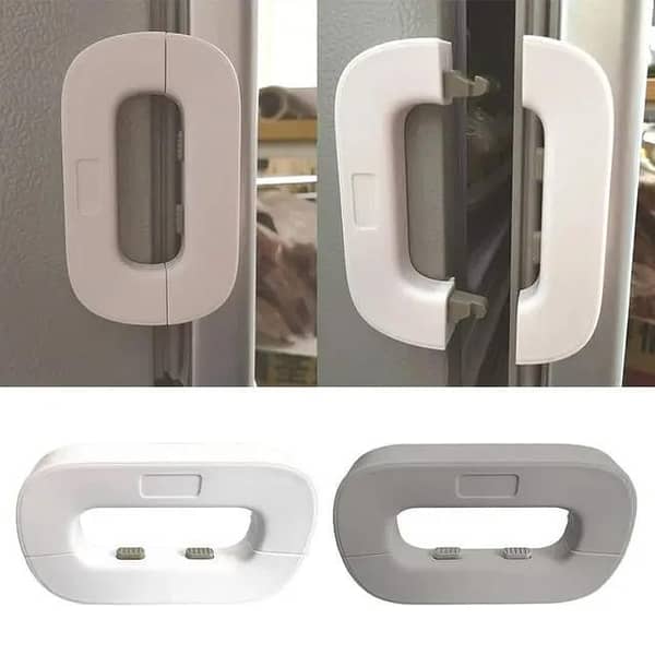 Fridge lock Safety Locks Home Refrigerator Lock for Kids Security Protection Baby Anti-Pinch Hand Refrigerators Door Dedicated Buckles