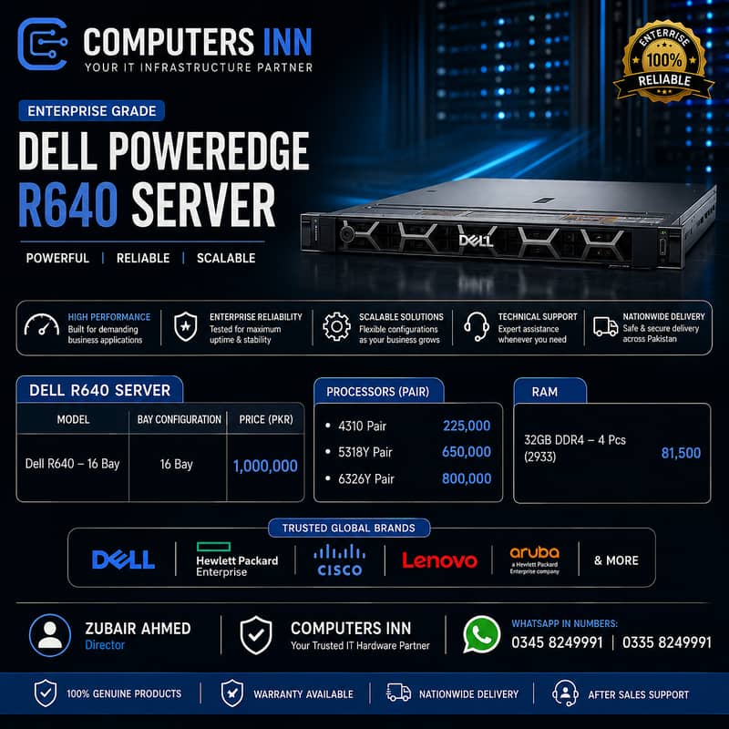 Dell PowerEdge R640 Server | server | IT server | Office server 0