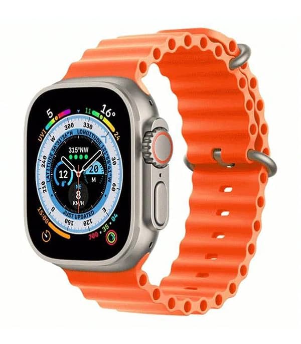 GUS-04 Smart Watch ULTRA 3 Original AMOLED Display - 7-in-1 Combo Pack with 7 Premium Straps | All-in-One Smartwatch for iOS & Android"