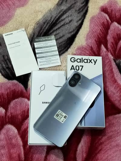 Samsung Mobile A07 5G 6Gb/128Gb 5-6 Months Warranty Condition 10/10