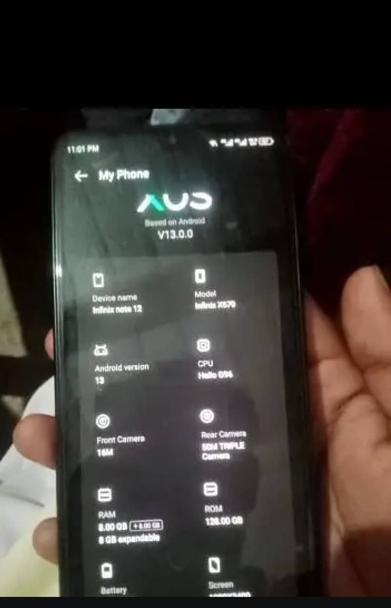 Infinix Note 12 0
