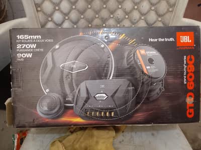 JBL speaker gt0 609c and Kenwood amplifier 720w
