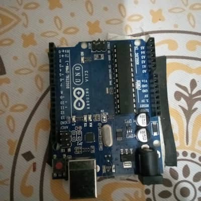 3 Arduino uno 1 Arduino mega other components and sumo robot