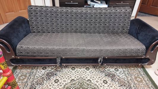 Wooden Sofa Cum Bed – Strong & Durable