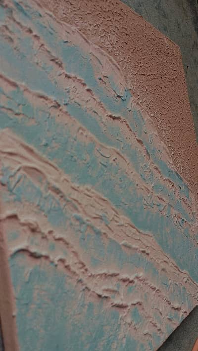 “Handmade Textured Sea Painting | Wall Decor”