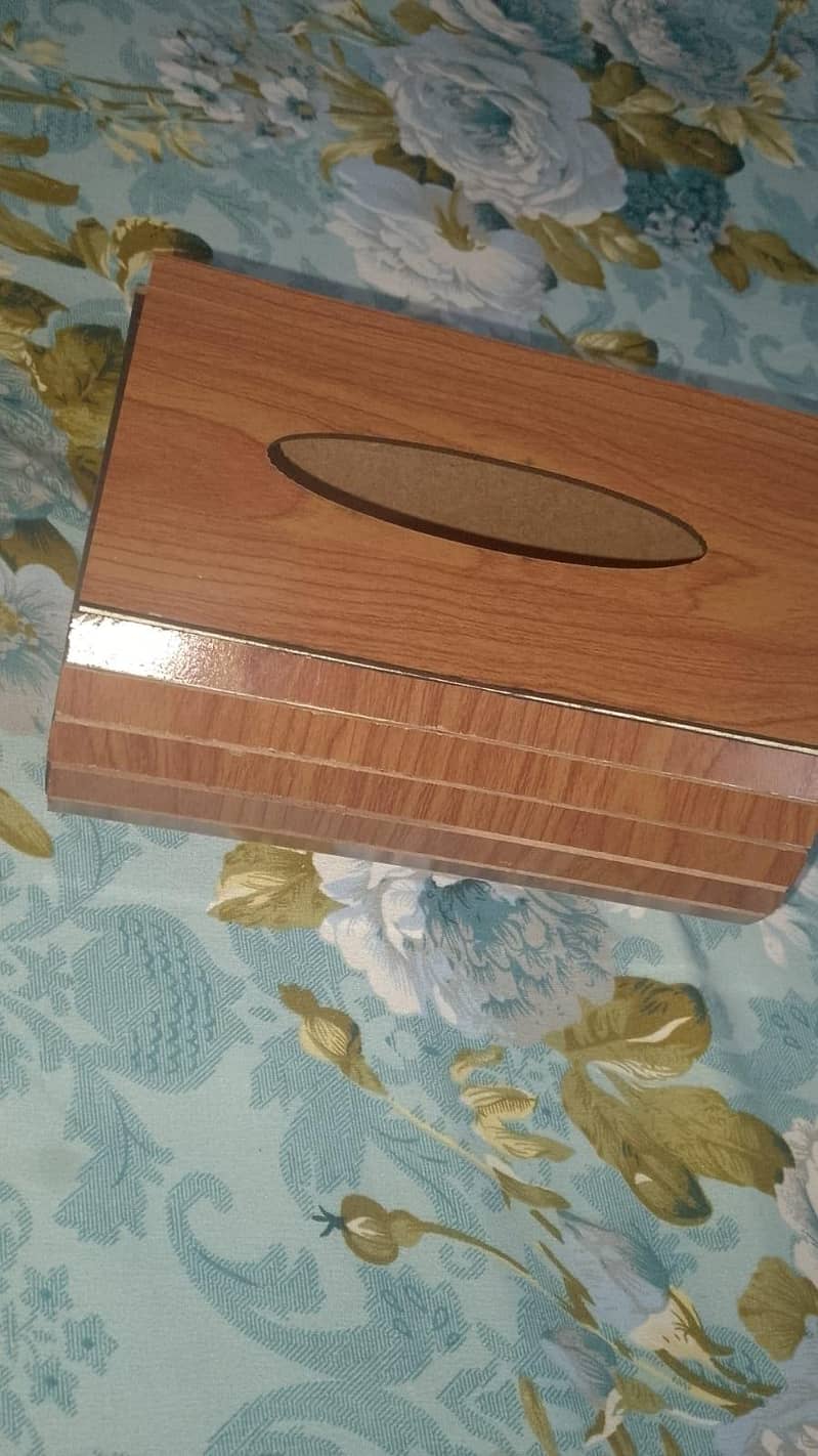 Tissue boxes. 2