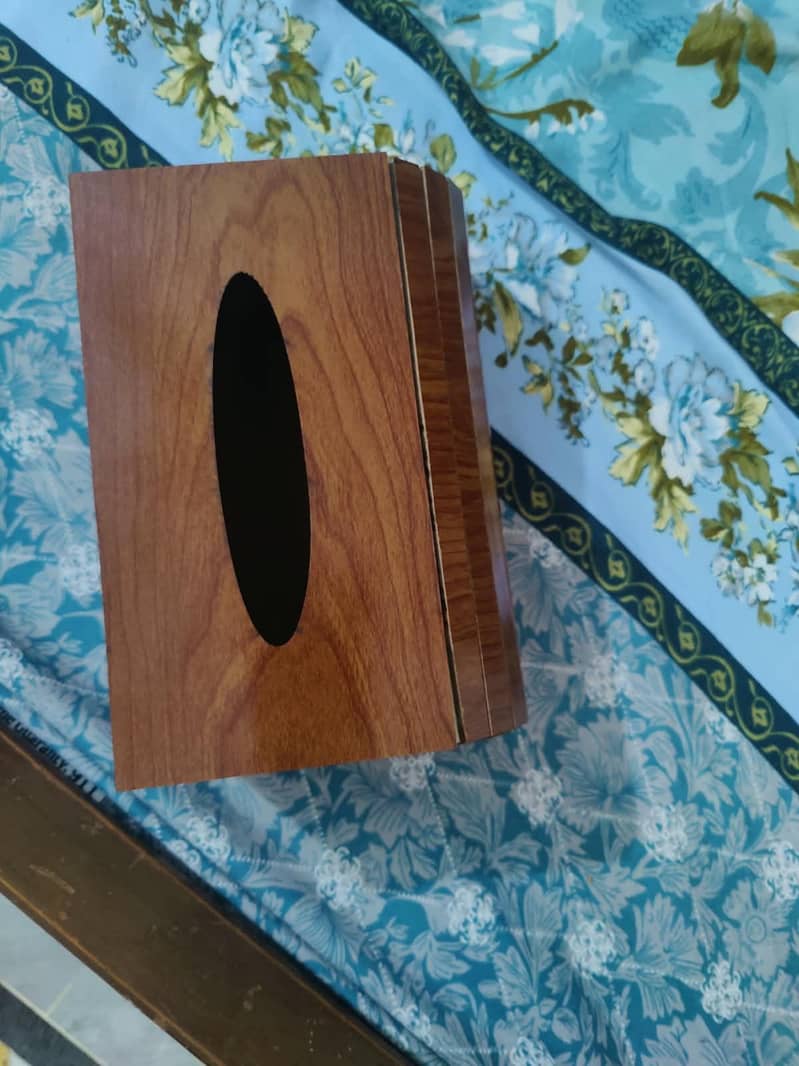 Tissue boxes. 6