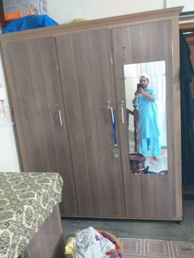 3 door closet