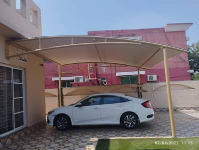 Tensile shade Structure PVC
