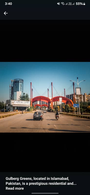 7 Marla Develop Possession Plot At Prime Location In R Block Gulberg Green Islamabad