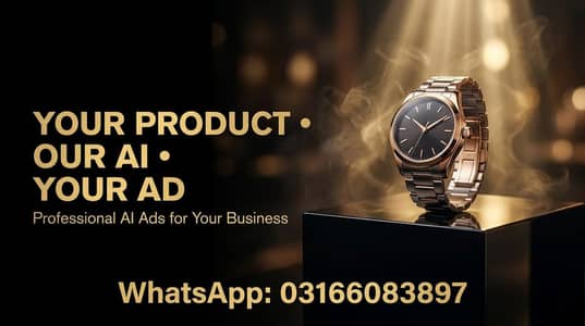 AI Business Ads | Professional Product & Shop Videos