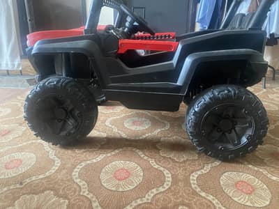 Kids Electric Jeep – 12V Dual Motor with Remote Control