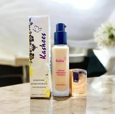 Kashees foundation 20ml high coverage All skin types