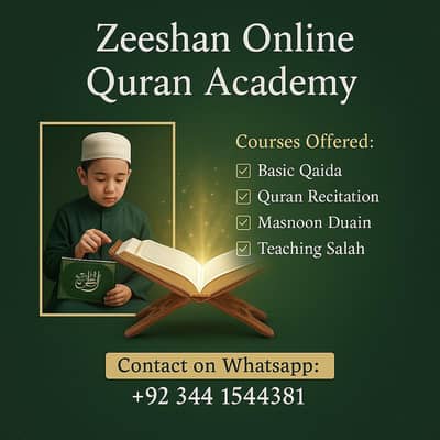 Online Nazra & Quran Teacher