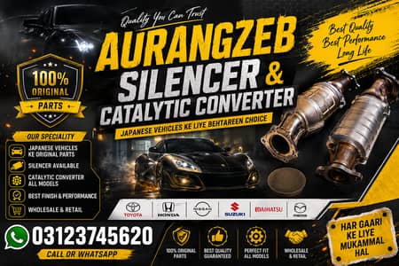 Aurangzeb Silencer & Catalytic Converter |Japanese Cars Original Part