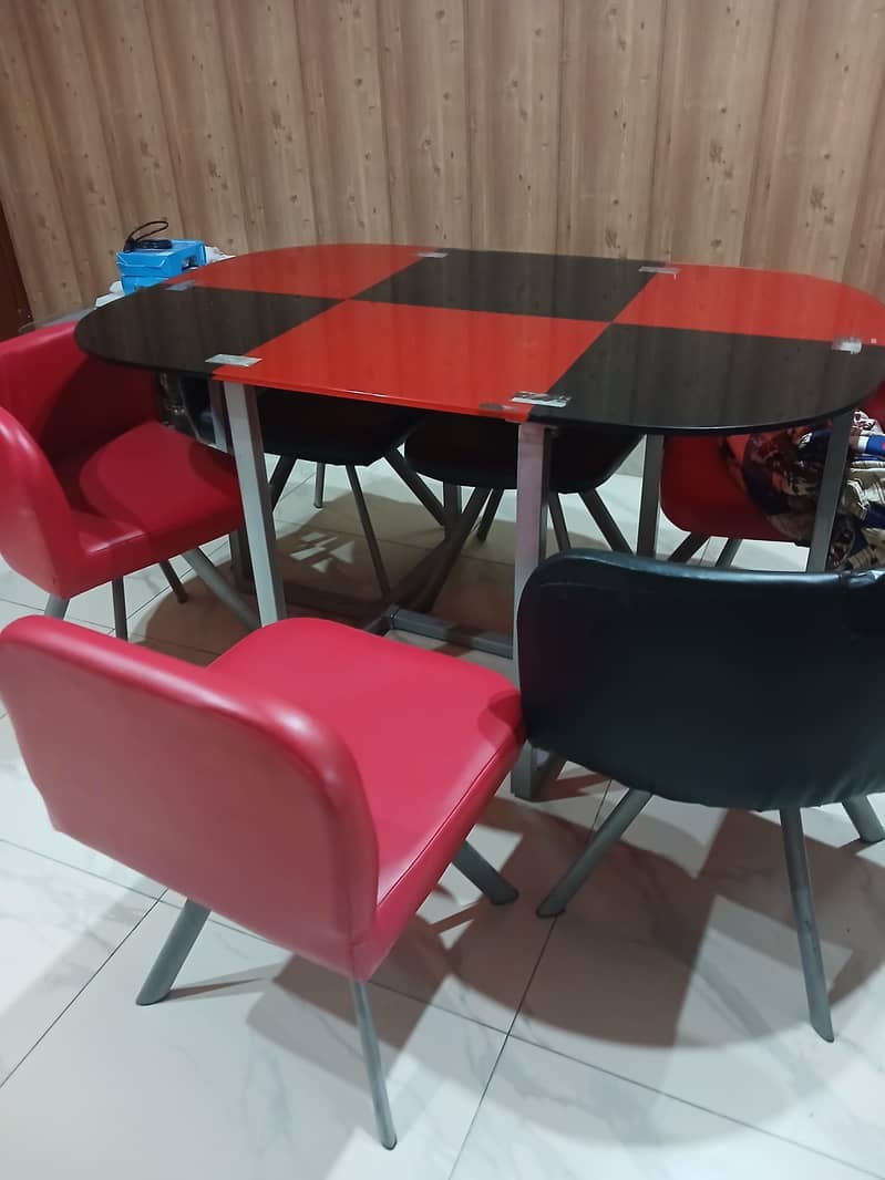 6 sitter dinning table 2