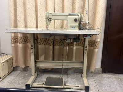 Typical GC6-8 Industrial Sewing Machine with Table & Motor