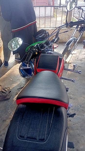 Premium Bike Seat Cushion – Waterproof Rexine Leather Pad with Soft Foam for Universal Motorcycle Seat