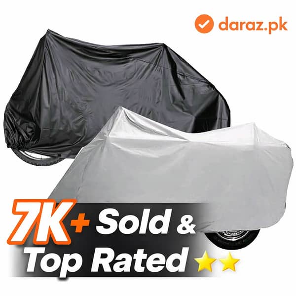 Bike Cover Universal 70 and 125 – Scratch & Rust Proof Multicoloured