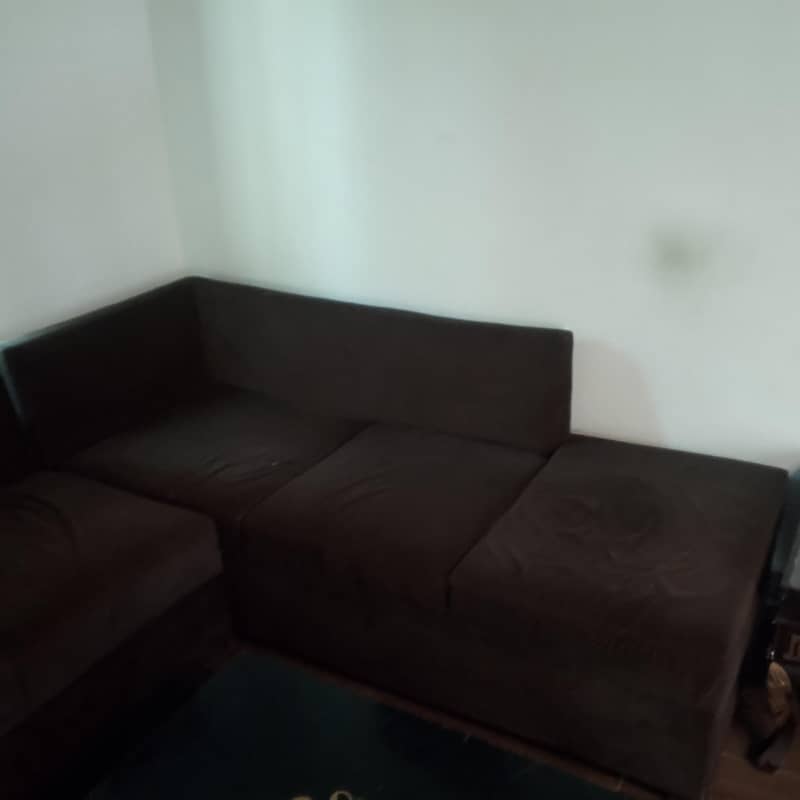L Shape 6 seater sofa set without Table 1