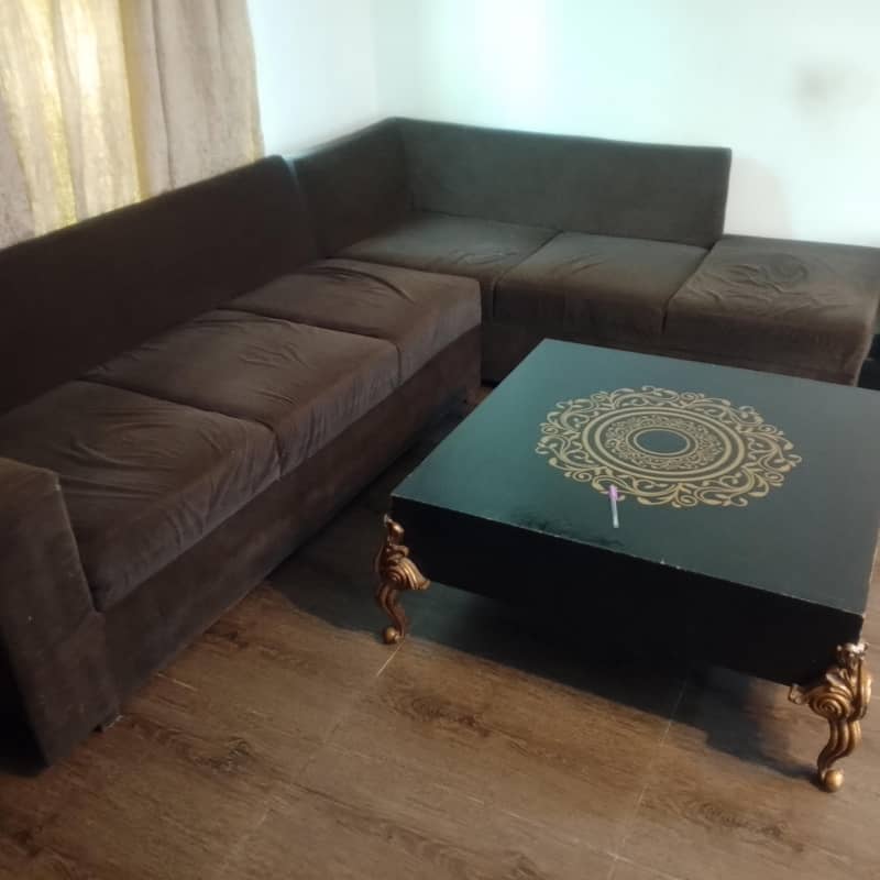 L Shape 6 seater sofa set without Table 2
