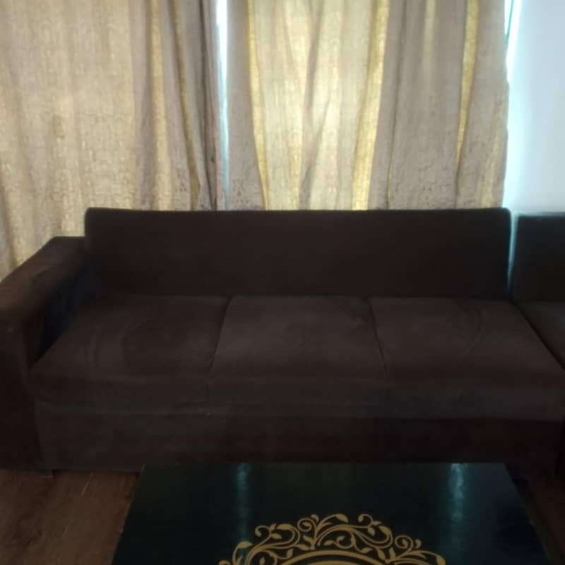 L Shape 6 seater sofa set without Table 4