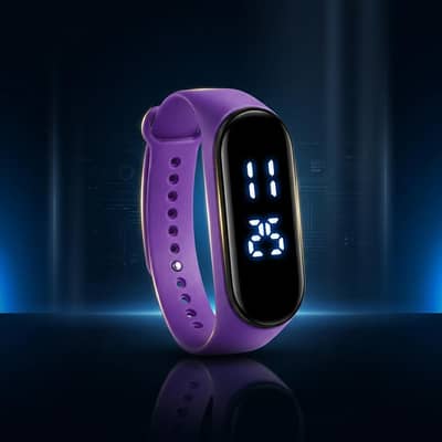 Led touch watch