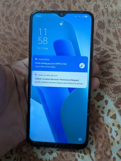 OPPO A16k Official PTA, Family Used 4/64 gb all ok