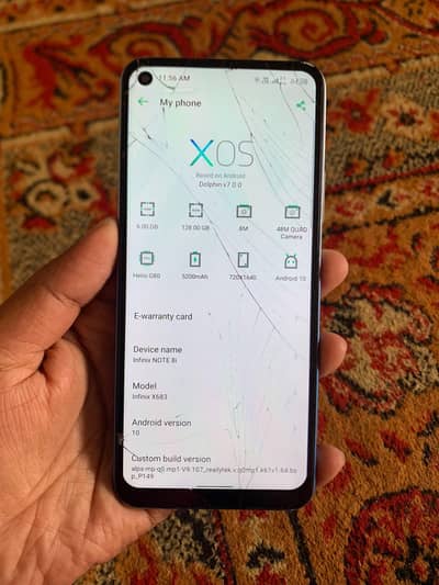 Infinix Note 8i 6 128 approved