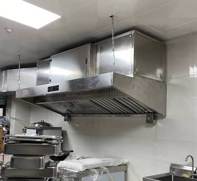 Commercial Kitchen Hood,Industrial Exhaust Fan,Air Ducting System