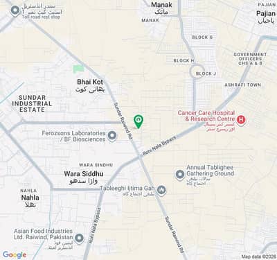 1 kanal plot for sale in wapda farm housing society block A
