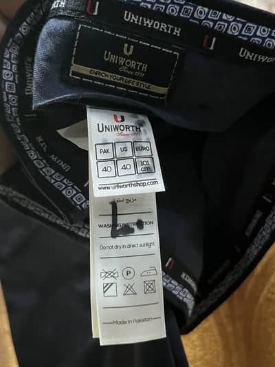 Uniworth pant coat with shirt