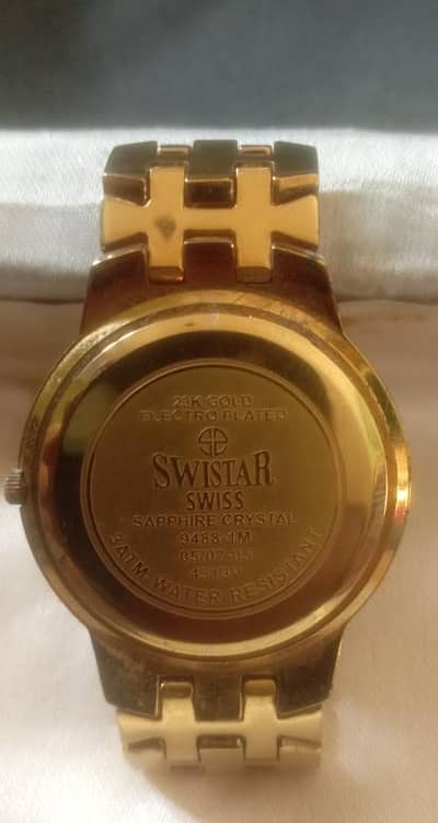 swistar sapphire crystal watch