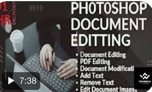 Experienced talented graphic designer document editor