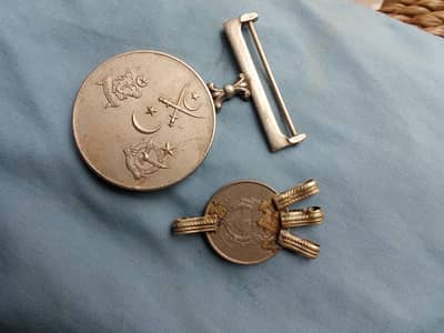 Vintage Pakistan Military Medal / Badge – Antique Collectible