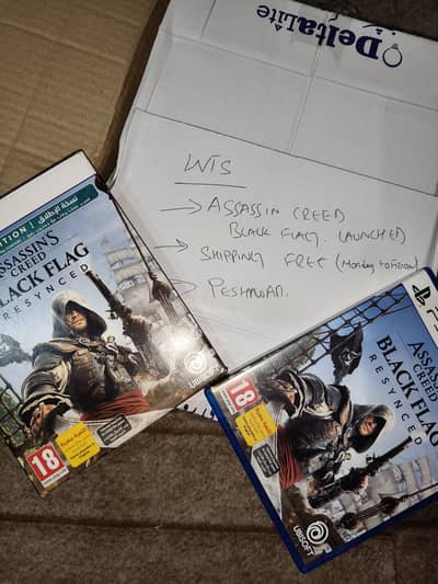 Assassin's Creed Black Flag Launch Ps5