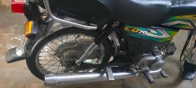 I am selling my honda cd70cc 2023 model bike in good condition ha