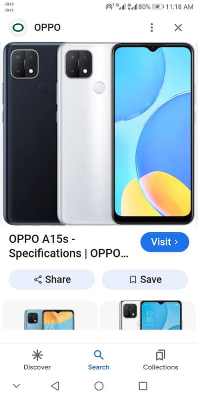 OPPO A15s