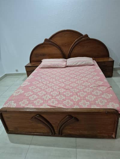 Wooden Bed for Sale – Excellent Condition