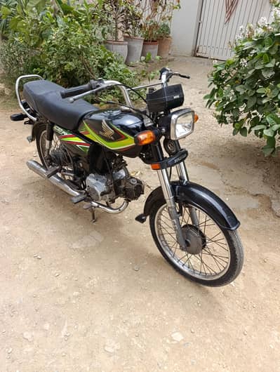 Honda cd 70 2019 Hyderabad registration