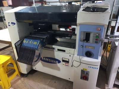 Complete SMT Line: Samsung CP45FV Pick & Place Machine + Suneast 7 Zo