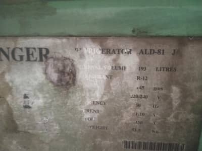 singer ald 81 fridge 1990 up model