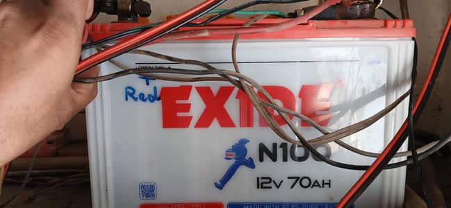 Exide N100 (70Ah)11 Plates Battery for Sale