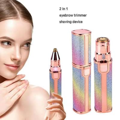 ​2 in 1 Rechargeable Eyebrow Trimmer & Facial Hair Remover Pen
