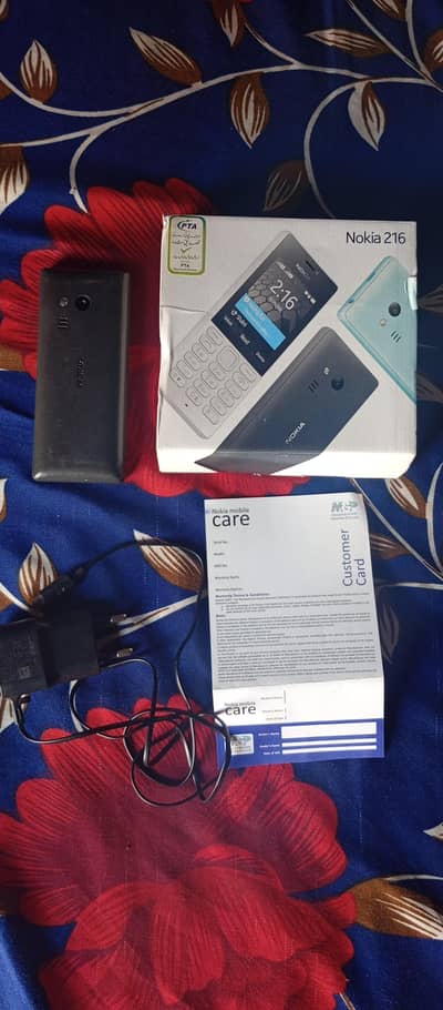 Nokia 216 for sale with All complete Box 0328-6498423 no any fault