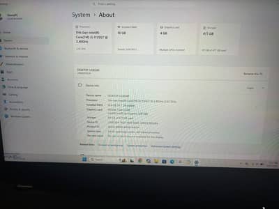 lenovo P15s gen2 512gb 4gb graphic card